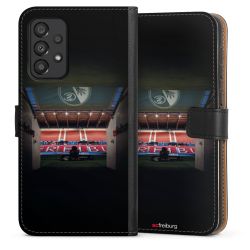 Sideflip mit langer Lasche schwarz