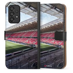 Sideflip mit langer Lasche schwarz