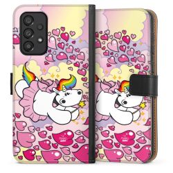 Sideflip mit langer Lasche schwarz