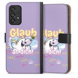 Sideflip mit langer Lasche schwarz