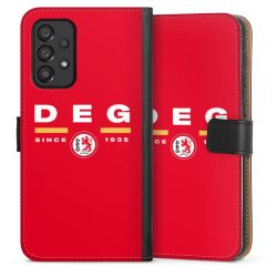 Sideflip mit langer Lasche schwarz