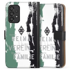 Sideflip mit langer Lasche schwarz