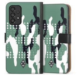 Sideflip mit langer Lasche schwarz