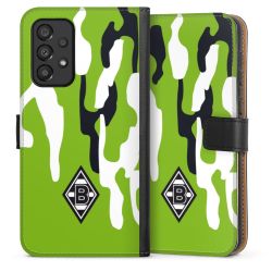 Sideflip mit langer Lasche schwarz