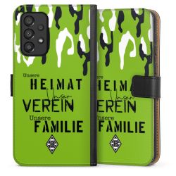 Sideflip mit langer Lasche schwarz