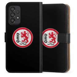 Sideflip mit langer Lasche schwarz