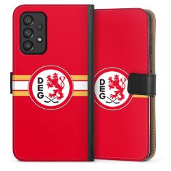 Sideflip mit langer Lasche schwarz