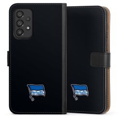 Sideflip mit langer Lasche schwarz