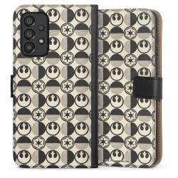 Sideflip mit langer Lasche schwarz