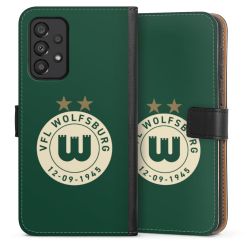 Sideflip mit langer Lasche schwarz