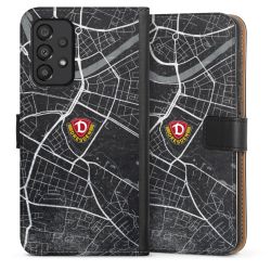 Sideflip mit langer Lasche schwarz