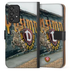 Sideflip mit langer Lasche schwarz