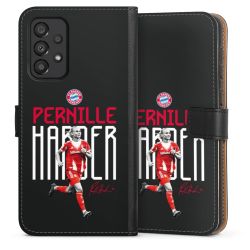 Sideflip mit langer Lasche schwarz