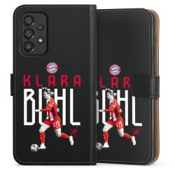 Sideflip mit langer Lasche schwarz