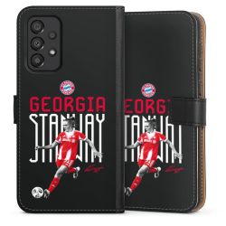 Sideflip mit langer Lasche schwarz