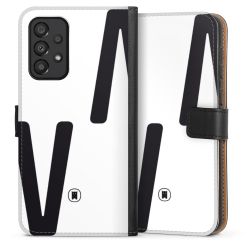 Sideflip mit langer Lasche schwarz