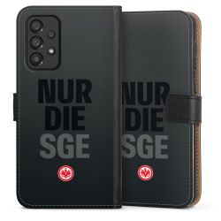 Sideflip mit langer Lasche schwarz