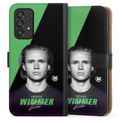 Sideflip mit langer Lasche schwarz