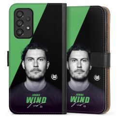 Sideflip mit langer Lasche schwarz