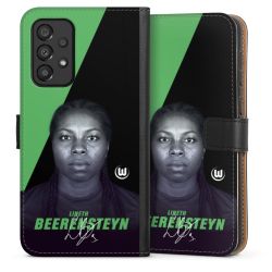 Sideflip mit langer Lasche schwarz