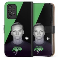 Sideflip mit langer Lasche schwarz