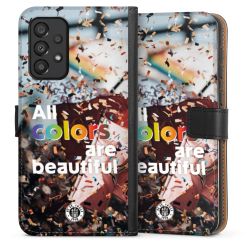 Sideflip mit langer Lasche schwarz