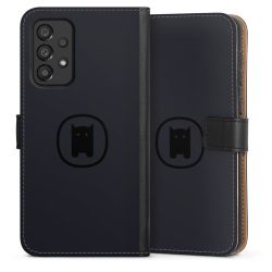 Sideflip mit langer Lasche schwarz