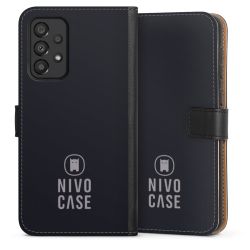 Sideflip mit langer Lasche schwarz