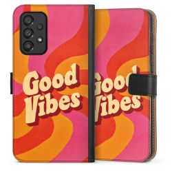 Sideflip mit langer Lasche schwarz