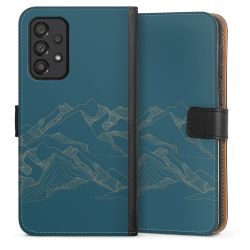 Sideflip mit langer Lasche schwarz