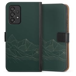 Sideflip mit langer Lasche schwarz