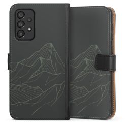 Sideflip mit langer Lasche schwarz