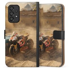 Sideflip mit langer Lasche schwarz