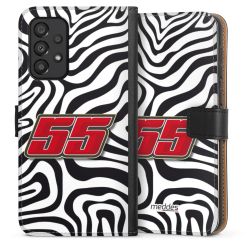 Sideflip mit langer Lasche schwarz