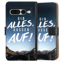 Sideflip mit langer Lasche schwarz