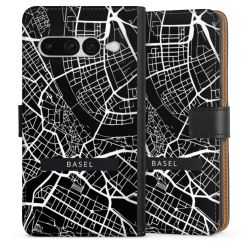 Sideflip mit langer Lasche schwarz