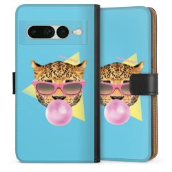 Sideflip mit langer Lasche schwarz