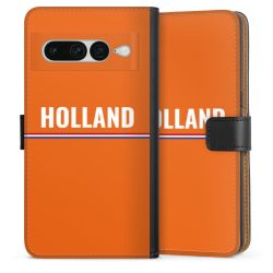 Sideflip mit langer Lasche schwarz