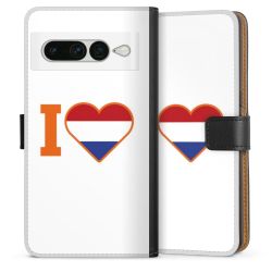 Sideflip mit langer Lasche schwarz