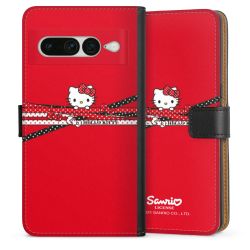 Sideflip mit langer Lasche schwarz