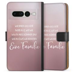 Sideflip mit langer Lasche schwarz