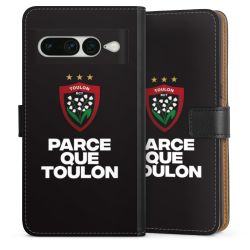 Sideflip mit langer Lasche schwarz