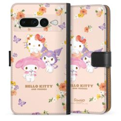 Sideflip mit langer Lasche schwarz