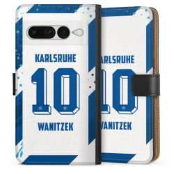 Sideflip mit langer Lasche schwarz