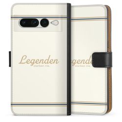 Sideflip mit langer Lasche schwarz