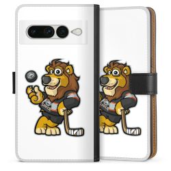 Sideflip mit langer Lasche schwarz