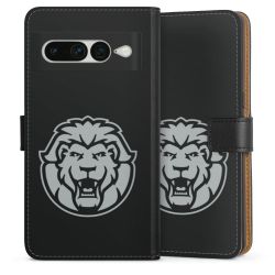 Sideflip mit langer Lasche schwarz