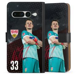 Sideflip mit langer Lasche schwarz