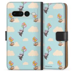 Sideflip mit langer Lasche schwarz