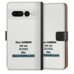 Sideflip mit langer Lasche schwarz